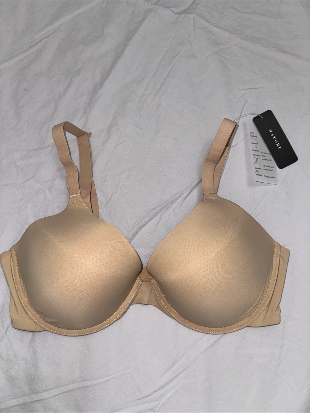 NWT | Natori Convertible Push-Up Bra - Beige | 36B